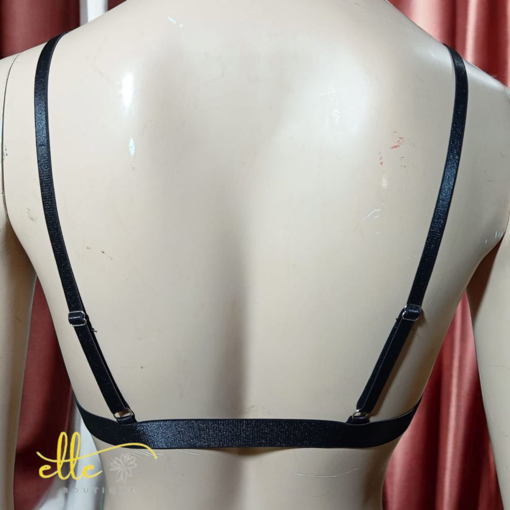 Women Front Closure Lace Triangle Bra - Image 4