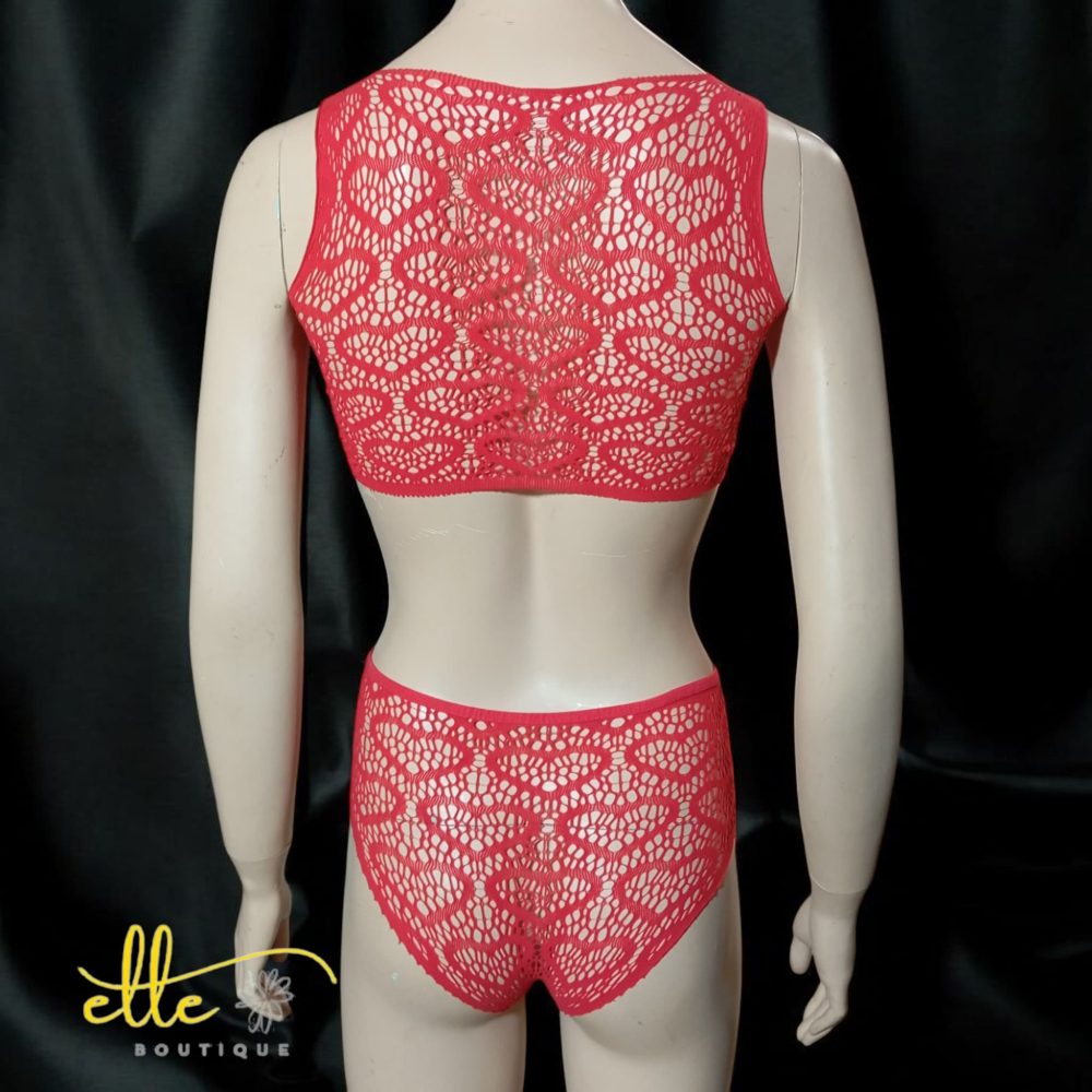 SHEIN 2pcs/Set Women's Sexy Wire-Free Mesh Lingerie - Image 8