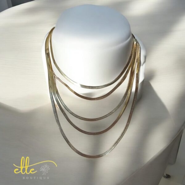 Vintage Multi-Layer Alloy Choker Necklaces Set