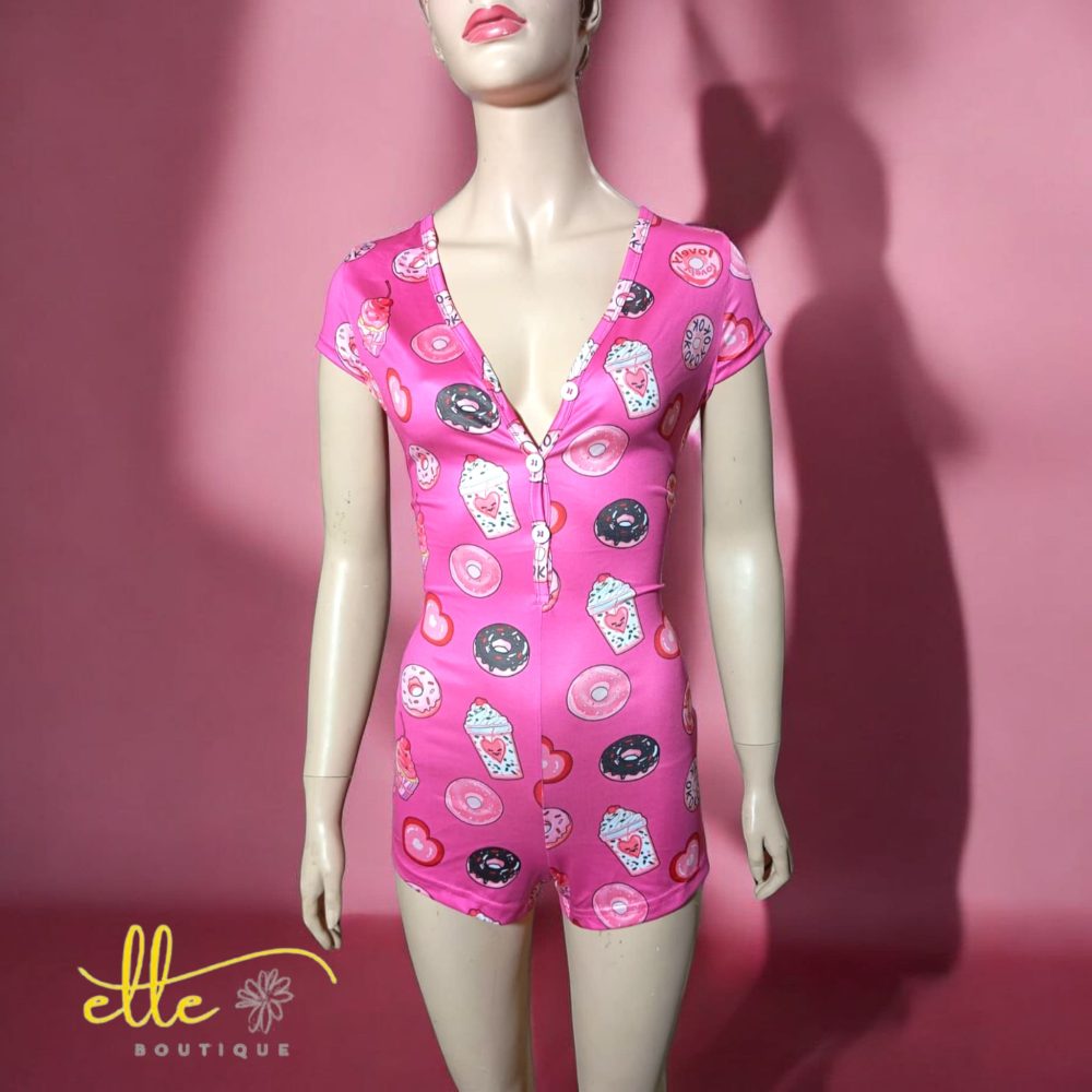 SHEIN Women's Cute Cake Print Pajamas - Image 7