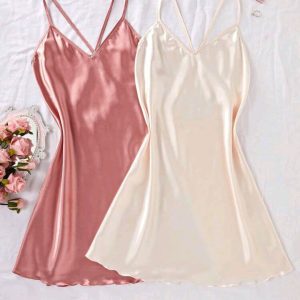 SHEIN Women's Spaghetti Strap Backless